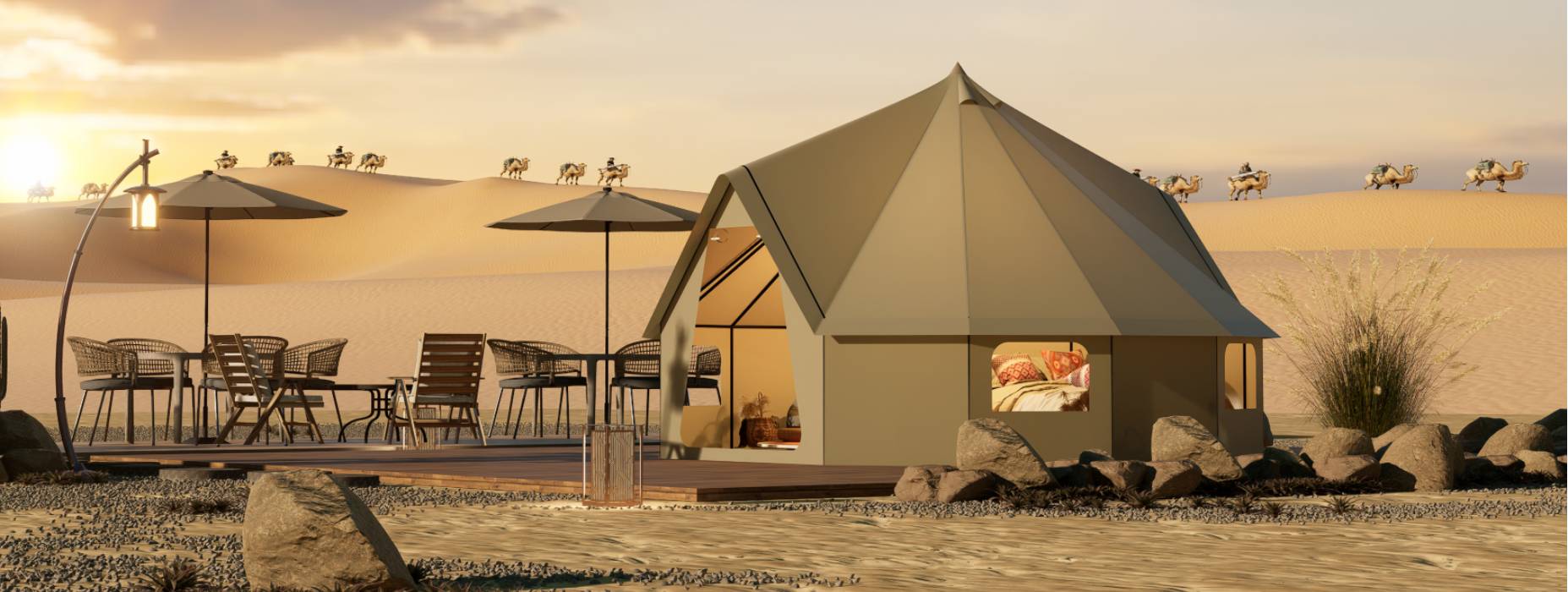 察隅县露营酒店帐篷产品